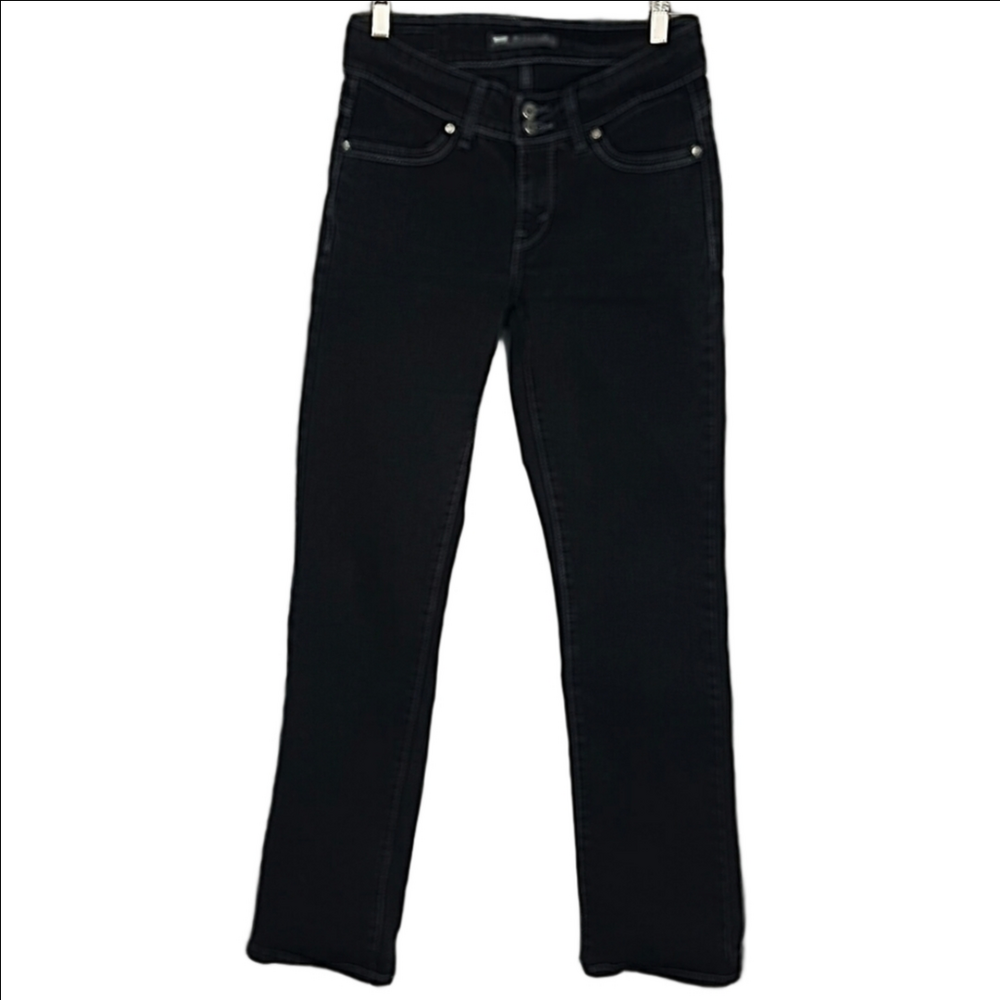 Levi's 529 Curvy Straight Black Jeans